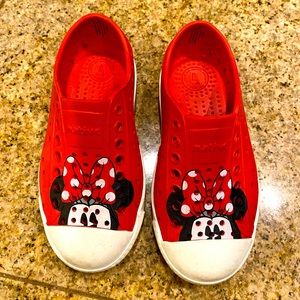 Native Disney shoes from Disneyland Park Anniversary season.